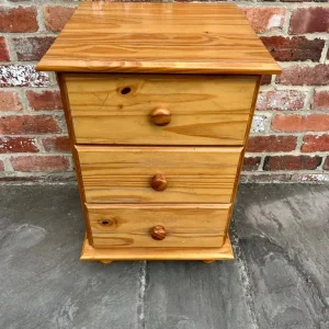 Solid Pine Bedside Table