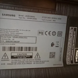 Samsung 49” Curved UHD 4K Smart TV - Image 5