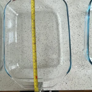 Set of 3 Pyrex baking dishes — large, medium, small - Image 3