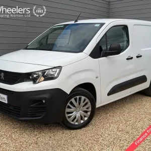 2020 Peugeot Partner BlueHDi 1000 Professional Panel Van Diesel Manual