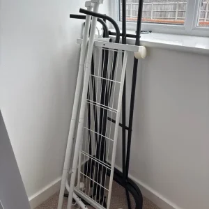 2 x hanging rails