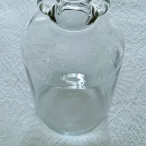 Vintage Demijohn Large Clear Glass 5 Litre Bell Jar with Handles - Image 2