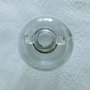 Vintage Demijohn Large Clear Glass 5 Litre Bell Jar with Handles - Image 3