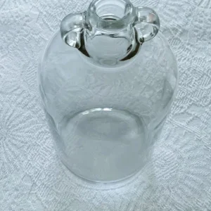 Vintage Demijohn Large Clear Glass 5 Litre Bell Jar with Handles - Image 5