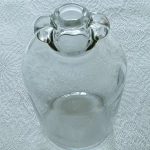 Vintage Demijohn Large Clear Glass 5 Litre Bell Jar with Handles - Image 6