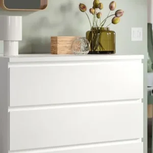 Ikea wooden chest of drawers