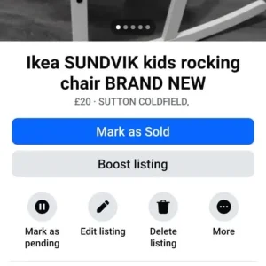 Childrens Rocking Chair Ikea - Image 5