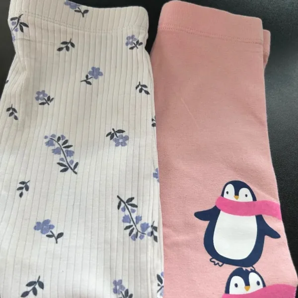 2 x Pairs of leggings 9-12 Months