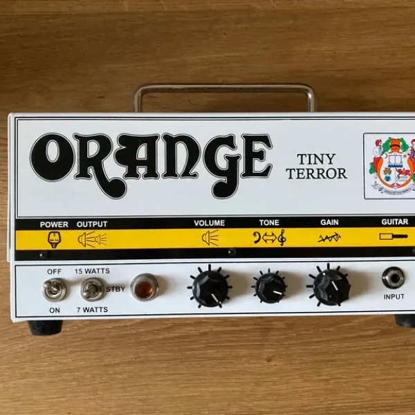 Orange Tiny Terror 15 watt valve head