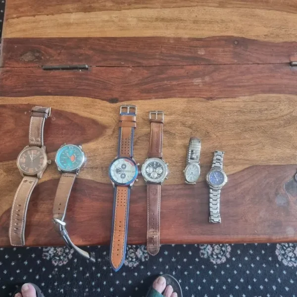 Watches need batteries