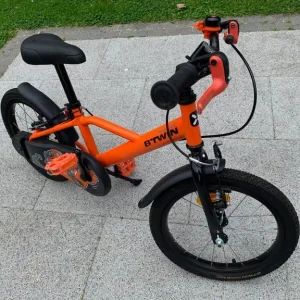 Decathlon 16” Bicycle - Robot Orange