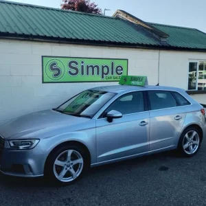 2018 Audi A3 1.5 TFSI Sportback with Black Leather Interior - Image 3