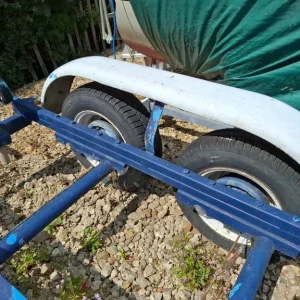 Double axle 20’+ steel boat trailer