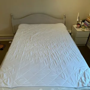 Double bed frame and small double mattress - Image 2