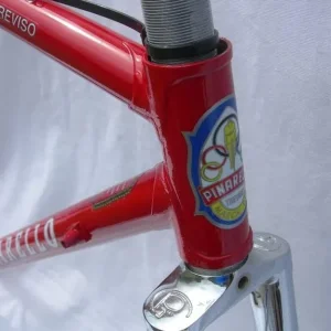 Pinarello Treviso Red Frame and Forks 1984 50cm CTC Campagnolo - Image 2