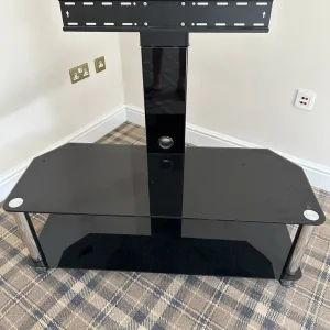 Black Fabric Sofa - Image 3