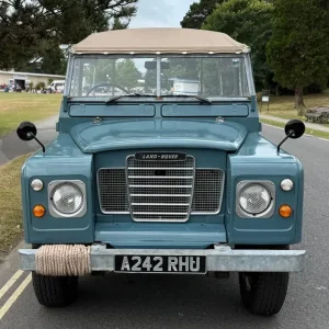 Blue Land Rover Series 3 SWB 1983 2.25L diesel - Image 2