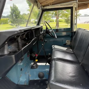 Blue Land Rover Series 3 SWB 1983 2.25L diesel - Image 6