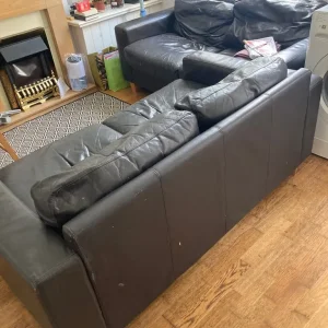 2 sofas washing machine and microwave - Image 6