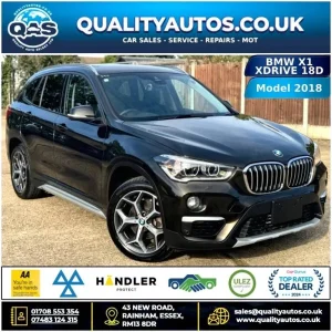 2018 BMW X1 XDRIVE 18D XLINE 2.0L Diesel Auto