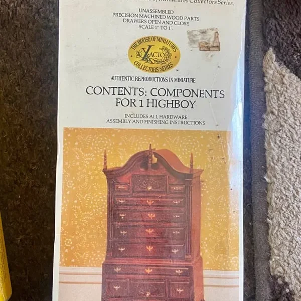 Dolls house furniture and lots of bits