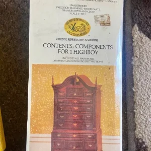 Dolls house furniture and lots of bits