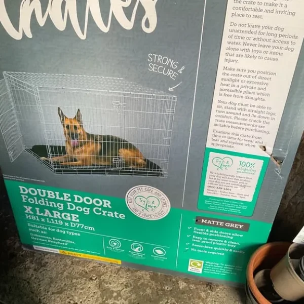 Extra large dog crate