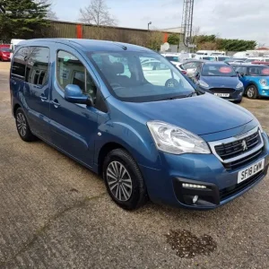 2018 Peugeot Partner Tepee Wheelchair Access Ramp Winch MPV Diesel Manual - Image 4