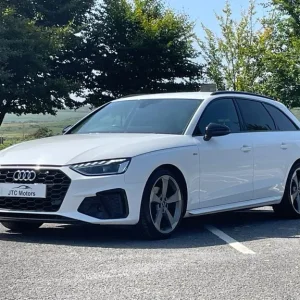 Audi A4 35 TDI Black Edition Estate Auto – White, diesel, 2019 - Image 2