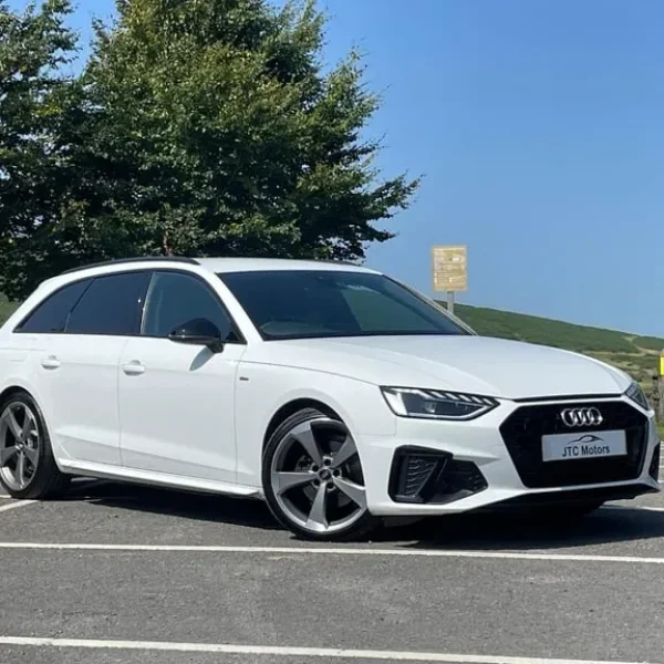 Audi A4 35 TDI Black Edition Estate Auto – White, diesel, 2019