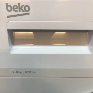 Beko 6kg 1200 spin washing machine WTK62063W - Image 2