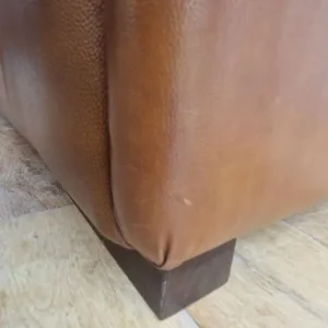 Scs - 4-seat maxi sofa and snuggler chair - leather - Image 6