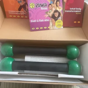 Zumba fitness DVDs and weighted shakers - Image 2