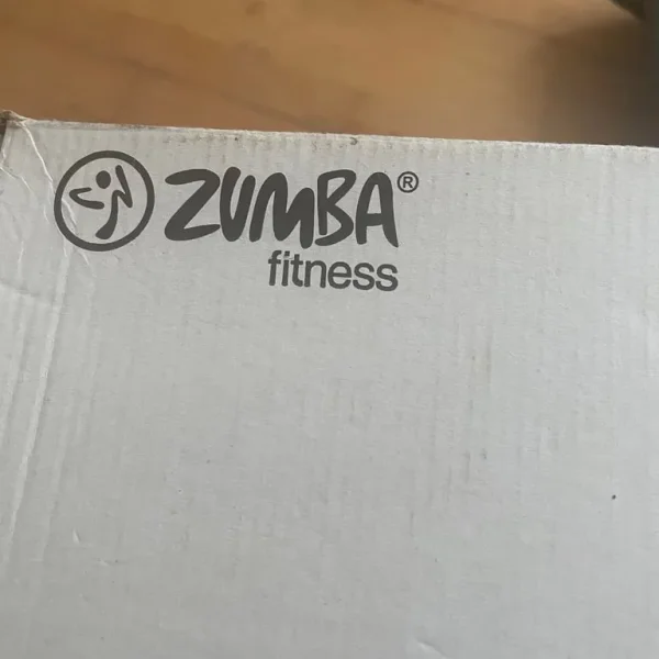 Zumba fitness DVDs and weighted shakers