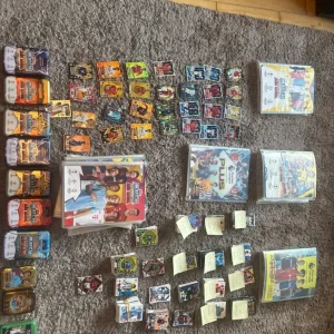 Topps Match Attax 21/22 and 22/23 books with Premier League Panini and extra card piles
