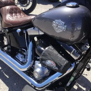 2016 Harley-Davidson Softail Slim FLS Custom Brown Leather Seats - Image 3