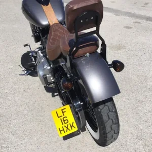 2016 Harley-Davidson Softail Slim FLS Custom Brown Leather Seats - Image 6