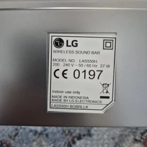 Smart TV and soundbar with subwoofer - Image 3