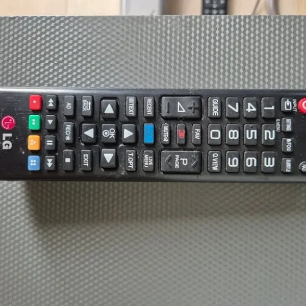 Smart TV and soundbar with subwoofer