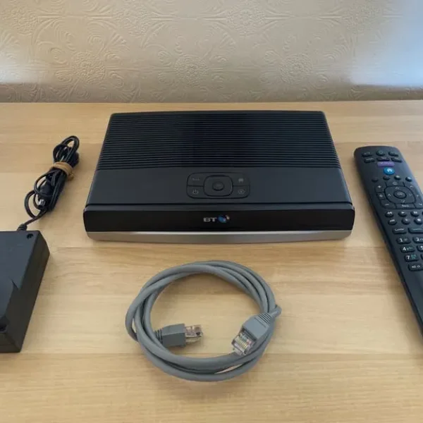 BT YouView+ Box DTR-T2100 500GB HD Freeview Recorder with remote