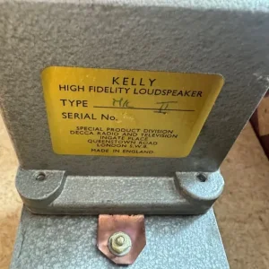 Decca Ribbon Tweeter - Decca Kelly Kardioid Speakers drivers in excellent condition - Image 4