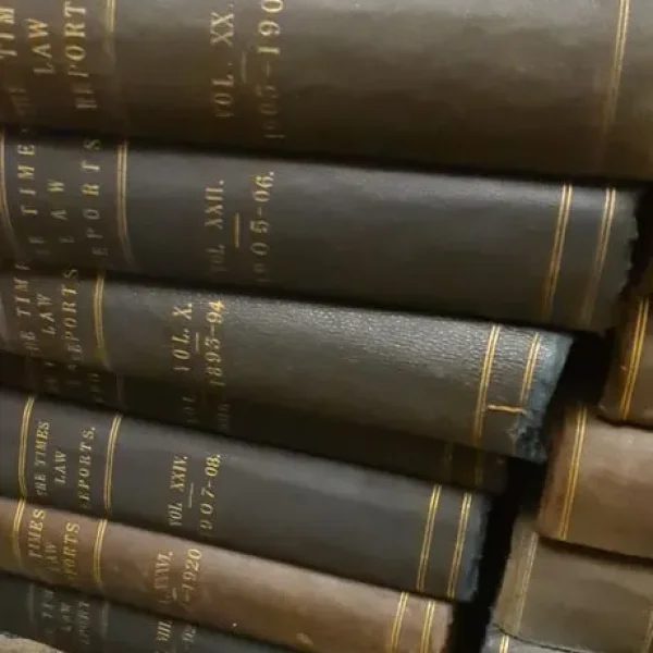 Law books