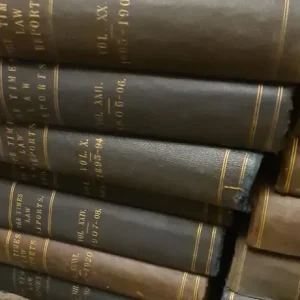 Law books