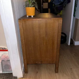 Solid Wood Brown Chest of Drawers - Image 4