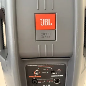 JBL Active EON 300 Series 315 PA Speaker Pair with Stands - Image 6