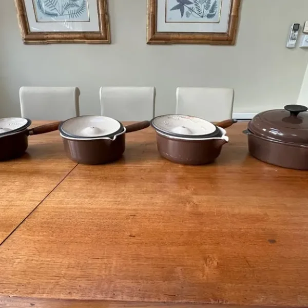 Le Creuset Cast Iron Pots and Casserole Dish Set