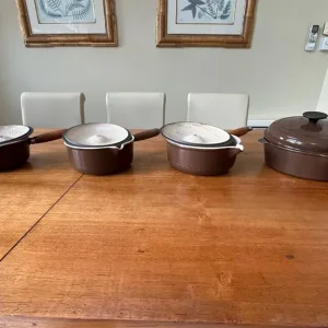 Le Creuset Cast Iron Pots and Casserole Dish Set