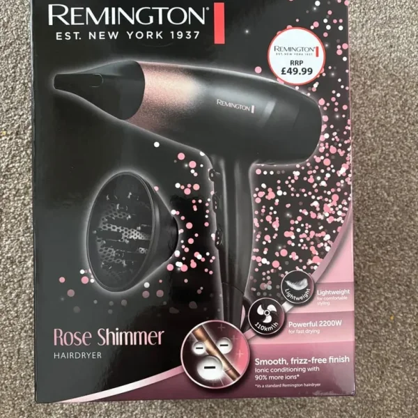 Remington Rose Shimmer Hair Dryer