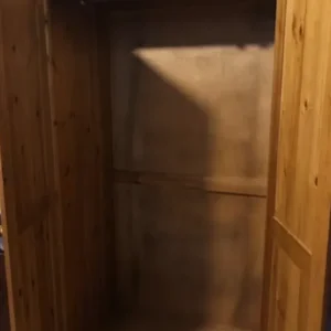 Solid pine wardrobe - Image 2