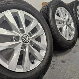 16" 5x120 Genuine VW T5 T6 Alloy Wheels with Hankook Tyres